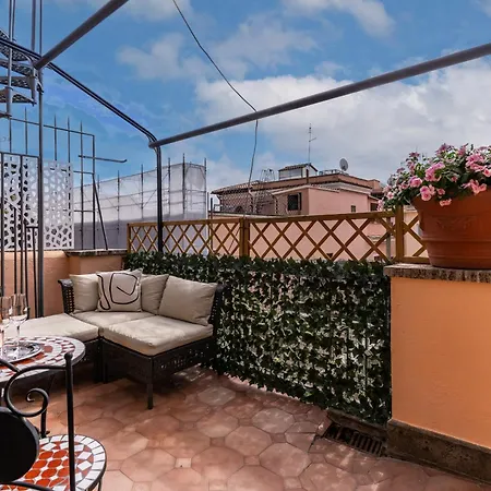 アパート Twilight Terrace - Piazza Di Spagna ローマ