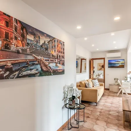 アパート Twilight Terrace - Piazza Di Spagna ローマ